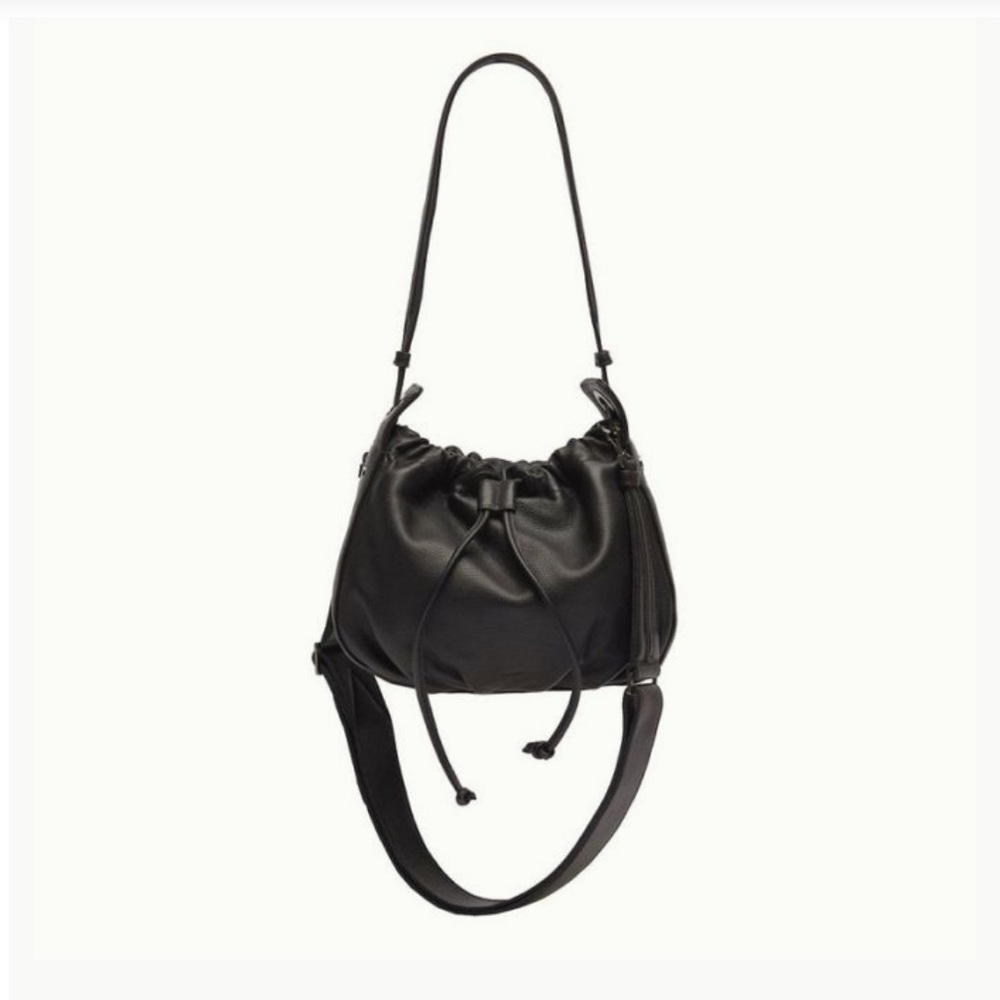 Hammer Cooper Bag in Black with Gunmetal Hardware